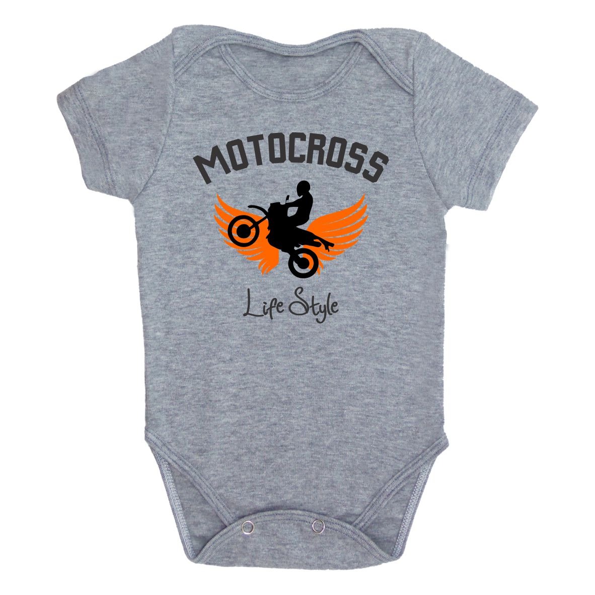 Body Para Bebê Motocross