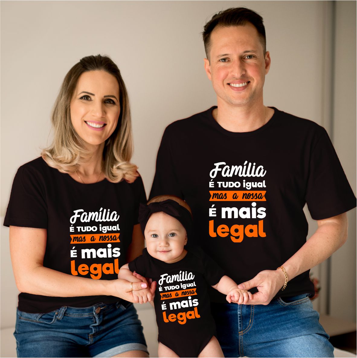 Kit Família A Nossa É Mais Legal