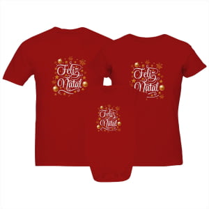 Kit Familia Feliz Natal Luzes