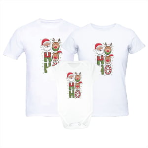 Kit Familia HoHoHo Colorido