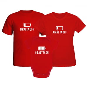 Kit Família O Baby Ta on Pai e Mae Off