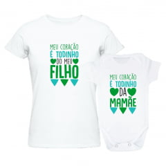 Kit Tal Mãe Tal Filha Meu Coração é da Mamãe