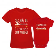 Kit Tal Mãe Tal Filho Companheiro da Mamãe