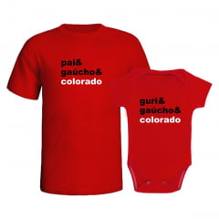 Kit Tal Pai Tal Filho (a) Gaúcho Colorado