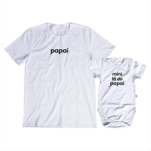 Tal Pai Tal Filho Filha Mini Fã do Papai